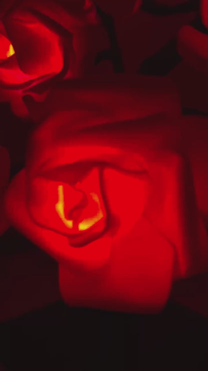 Lampe LED Arbre de Roses Romantique